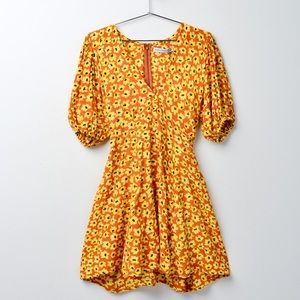 FAITHFULL THE BRAND Ilia Mini Dress (Medium)